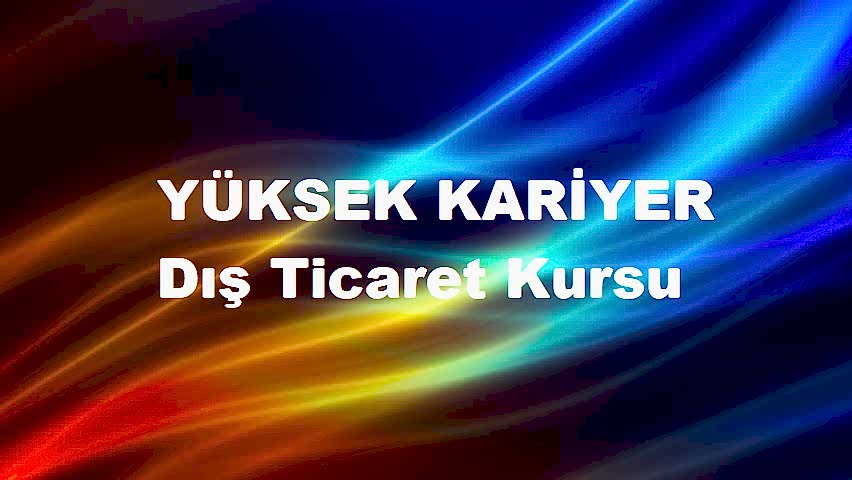 Dış Ticaret Semineri ( Online Eğitim)